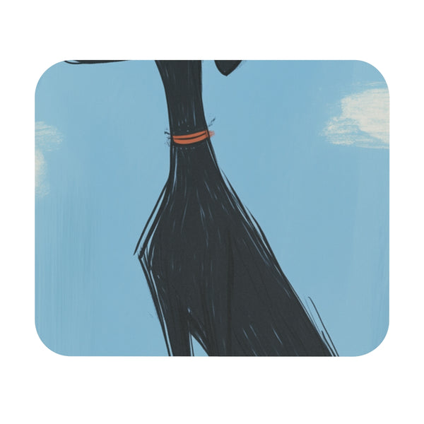 Skybound Whippet Mouse Pad