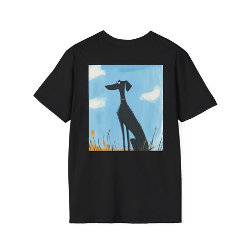 Skybound Whippet Tee: A Stunning Design!