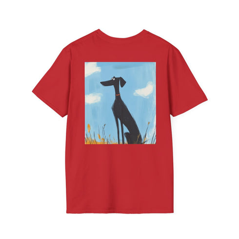 Skybound Whippet Tee: A Stunning Design!