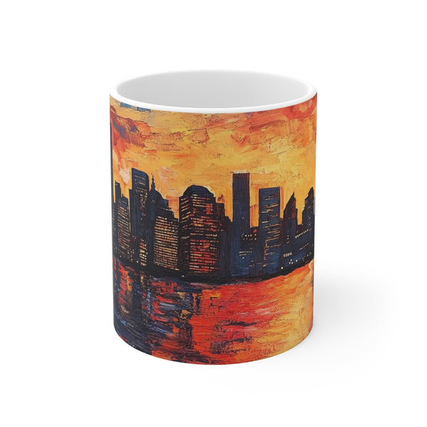 "Skyline Dreams Coffee Mug"
