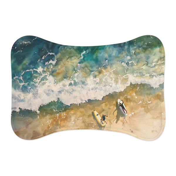 "Skyline Serenity: Pet Mat"