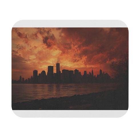 Skyline Sunset Mouse Pad NYC
