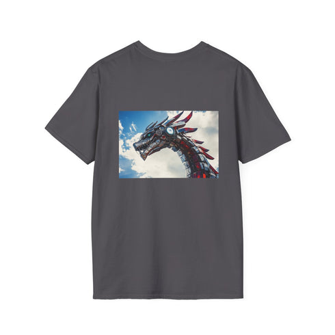Skyward Cybernetic Dragon T-Shirt Design