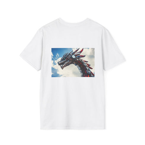 Skyward Cybernetic Dragon T-Shirt Design