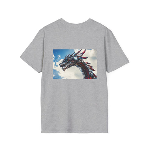 Skyward Cybernetic Dragon T-Shirt Design