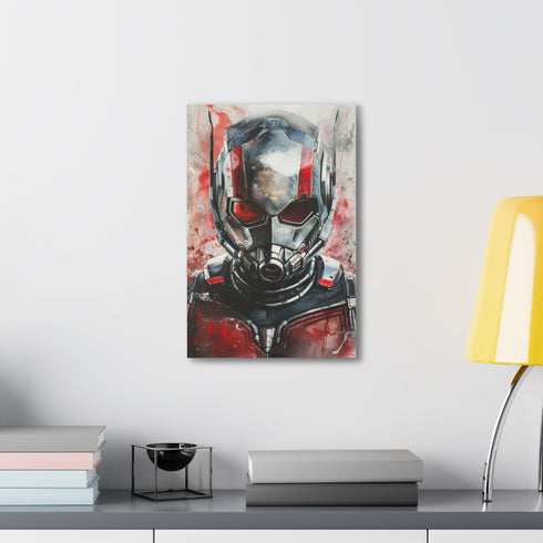 Small Hero in a Big World canvas art print, ready to hang.