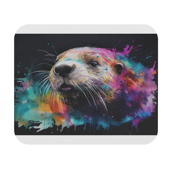 Smile with Otter Mouse Pad