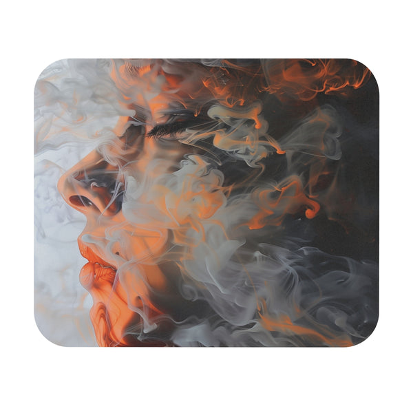 Smoke Art Mouse Pad Abstract Elegance