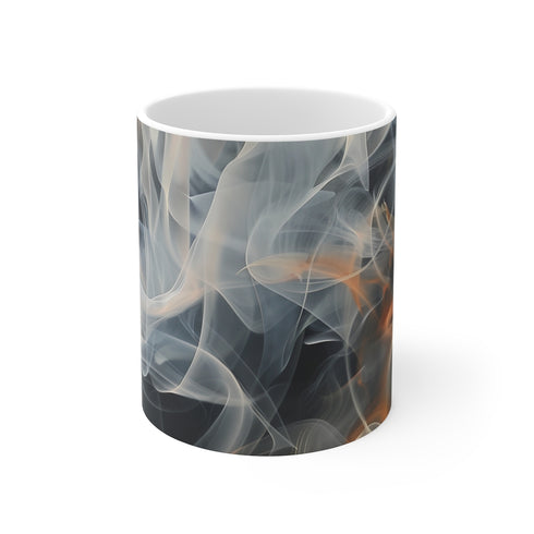 "Smoke Swirl Coffee Mug"