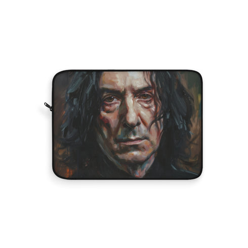 "Snape Painting Laptop Sleeve: Stylish Protection"