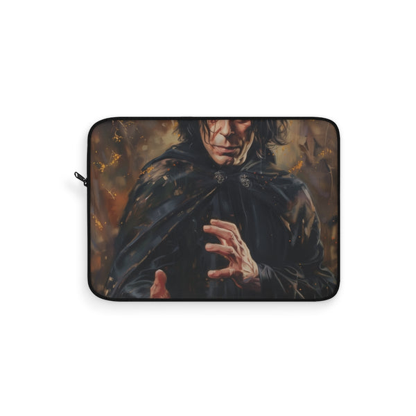 "Snape Portrait Laptop Sleeve: Elegant Protection"