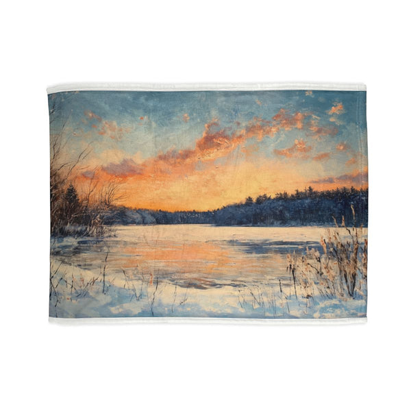 Snow Sunset Central Park Dreams