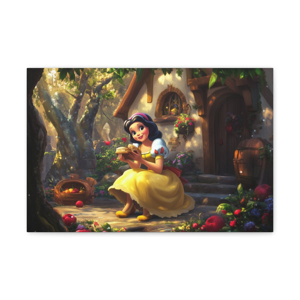 "Snow White in Enchanted Forest"