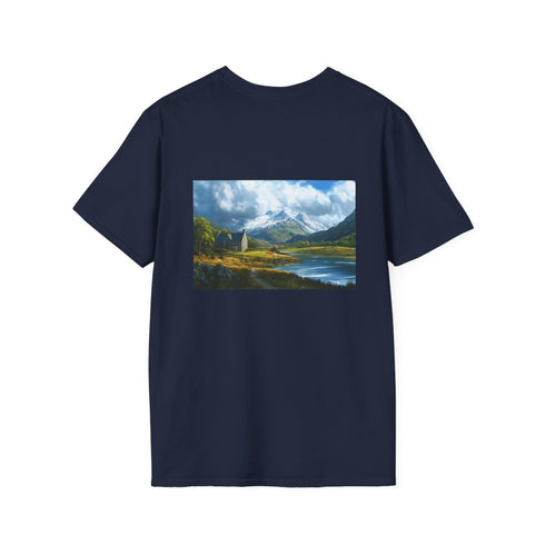 Snowdon Wales Adventure Tee: Inspired Painting