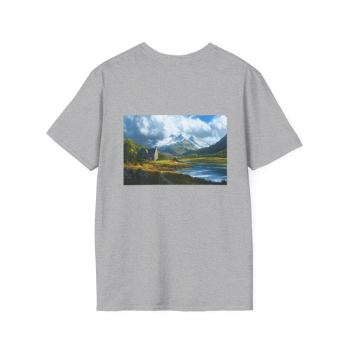 Snowdon Wales Adventure Tee: Inspired Painting