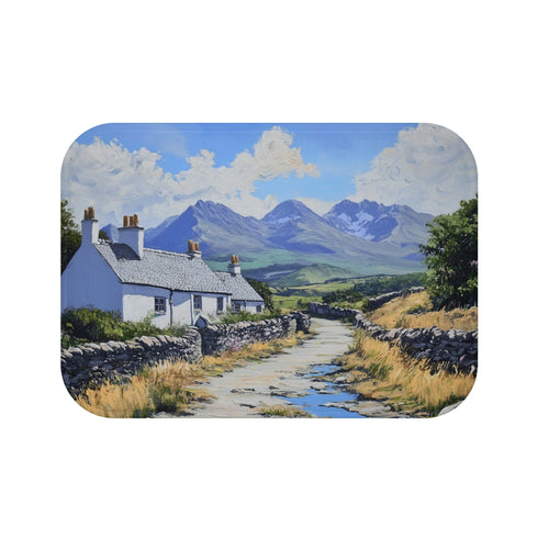 "Snowdon Wales Masterpiece Bath Mat"