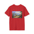 Snowdon Wales Painting T-Shirt: Majestic Mountain Majesty