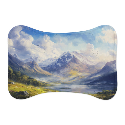 "Snowdon Wales Pet Mat"