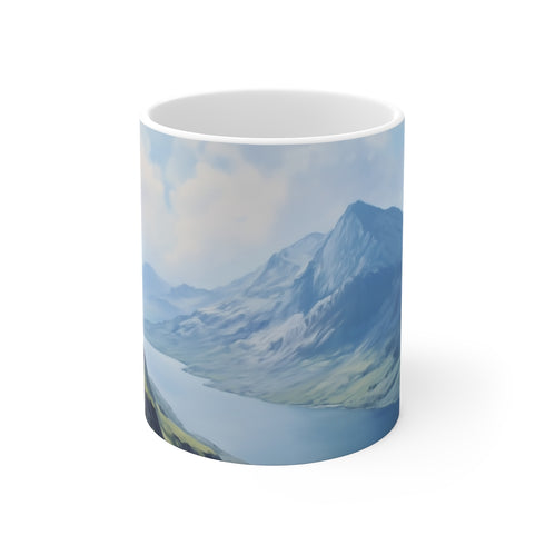 "Snowdonia Splendor Ceramic Mug"