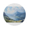 "Snowdonian Round Rug Masterpiece"
