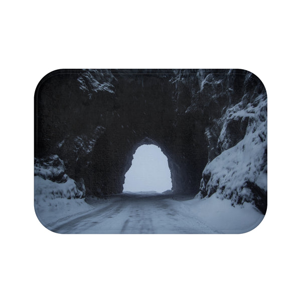 Snowstorm Cave Neon Bath Mat