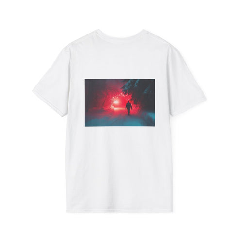 Snowstorm Portal Cave Neon T-shirt