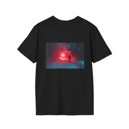 Snowstorm Portal Cave Neon T-shirt