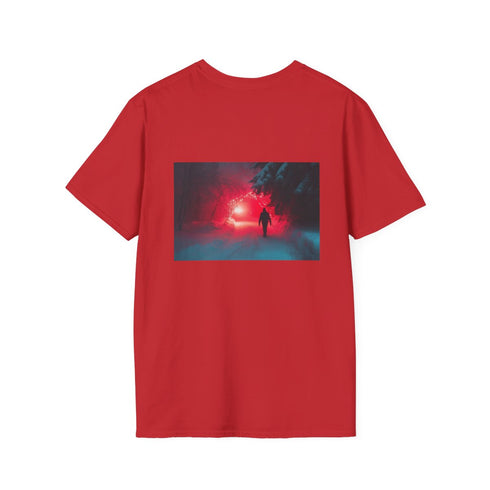Snowstorm Portal Cave Neon T-shirt
