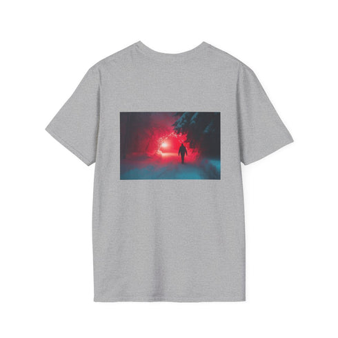 Snowstorm Portal Cave Neon T-shirt