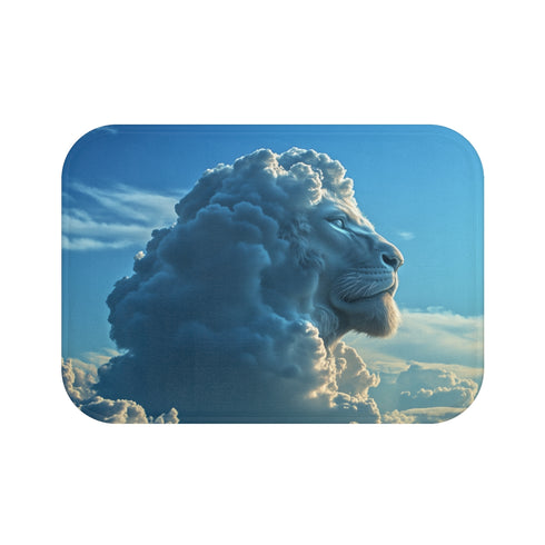 "Soft Lion Bath Mat Design"
