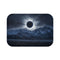 Solar Eclipse Fractal Bath Mat