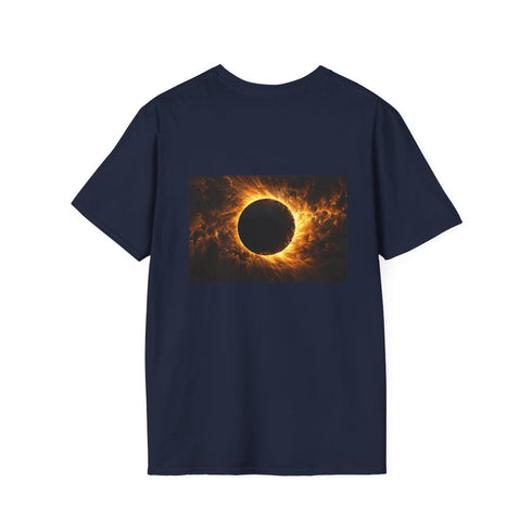 Solar Eclipse Fractal Shadows Tee