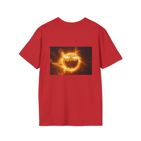 Solar Flare Screaming Face Shirt