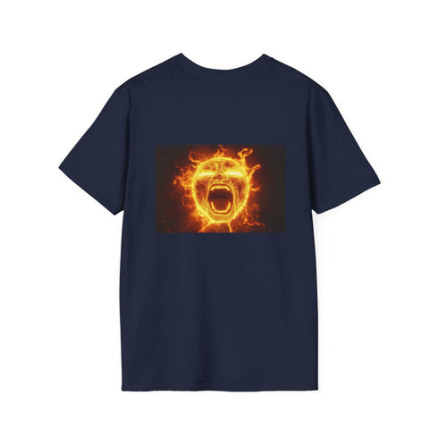 Solar Flare Screaming Face Tee