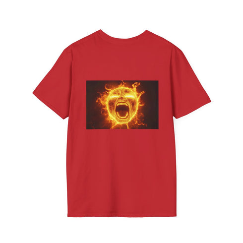 Solar Flare Screaming Face Tee