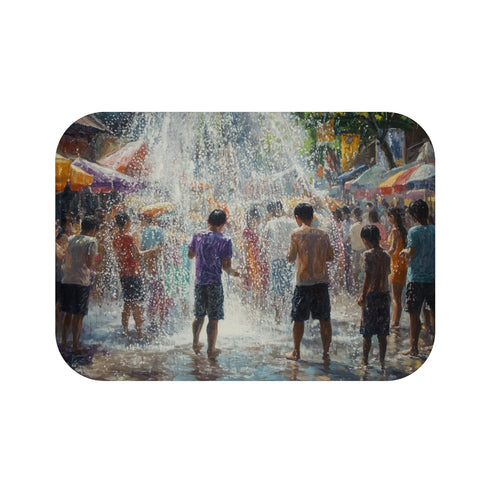 "Songkran Splendor Bath Mat"