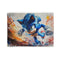 " Sonic the Hedgehog Watercolor Bed Cover: Speed Into Dreamland"