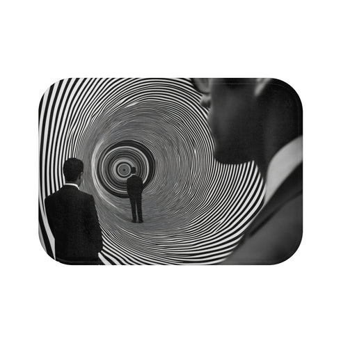 "Sophisticated Suit Duo Bath Mat"