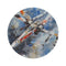 "Space Battle Round Rug"