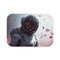 "Space Blossom Bath Mat Design"