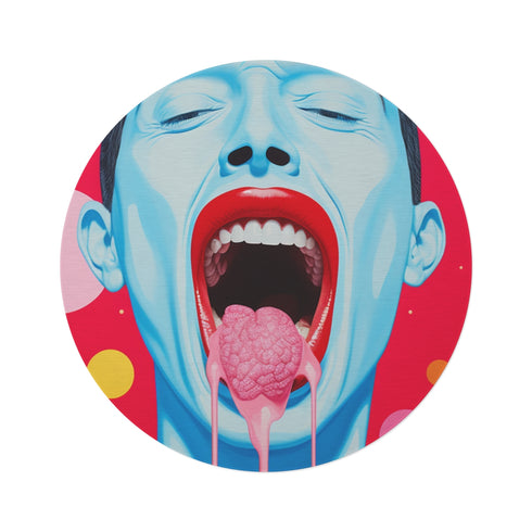 "Space Explorer Round Rug"