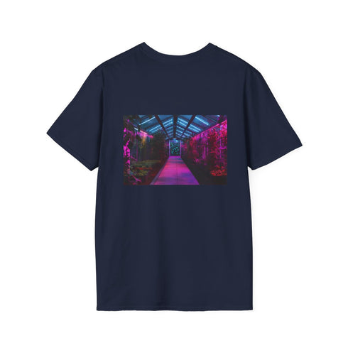 Space Garden Glowing Greenhouse T-shirt