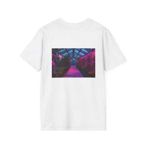 Space Garden Glowing Greenhouse T-shirt