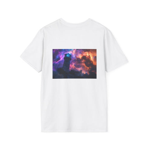 Space Nebula Storm Watchtower T-shirt