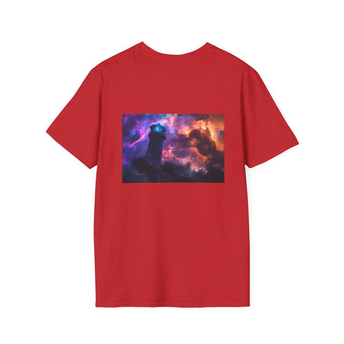 Space Nebula Storm Watchtower T-shirt