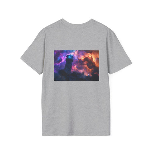 Space Nebula Storm Watchtower T-shirt