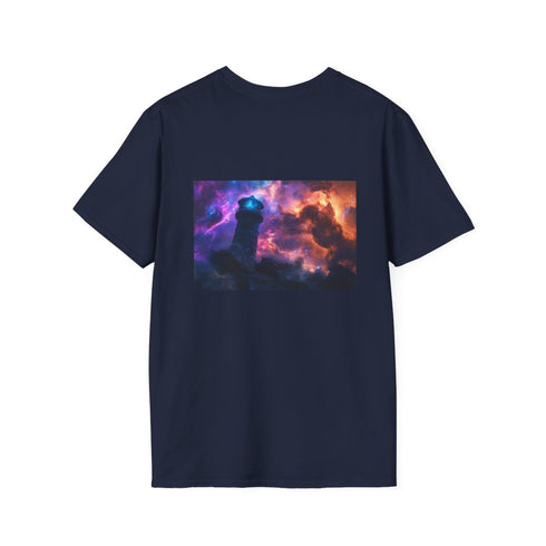 Space Nebula Storm Watchtower T-shirt