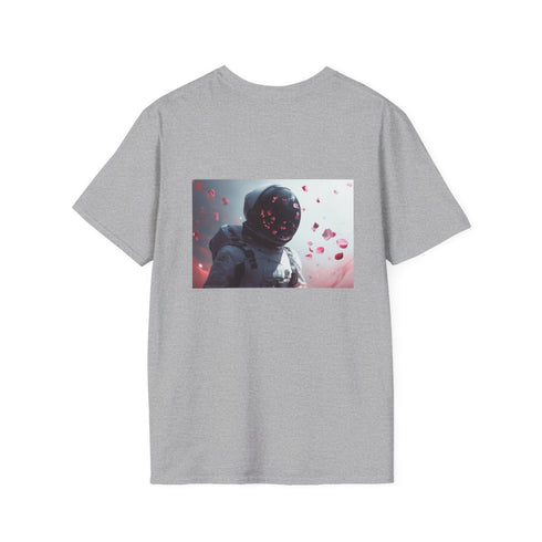 Space Rose Petal Spacesuit T-Shirt