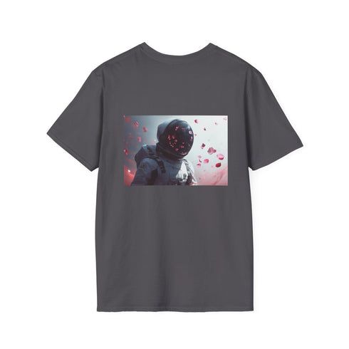 Space Rose Petal Spacesuit T-Shirt