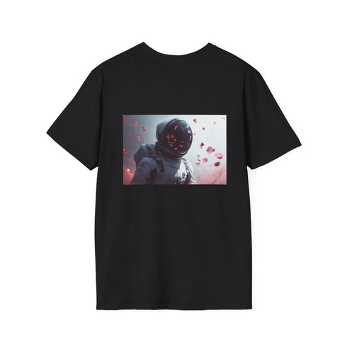 Space Rose Petal Spacesuit T-Shirt